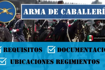 Arma de Caballería - Ubicaciones Regimientos, Requisitos y Documentación