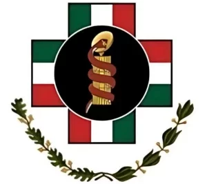 Escudo de la escuela Militar de Oficiales de Sanidad