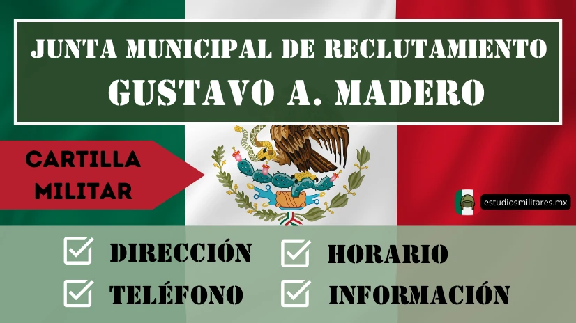 Junta Municipal de Reclutamiento en Gustavo A. Madero
