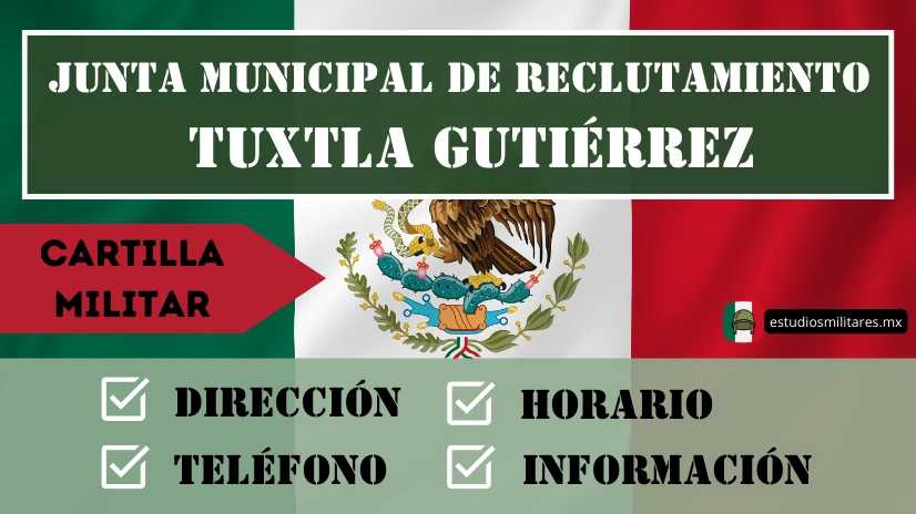 Junta Municipal de Reclutamiento en Tuxtla Gutiérrez